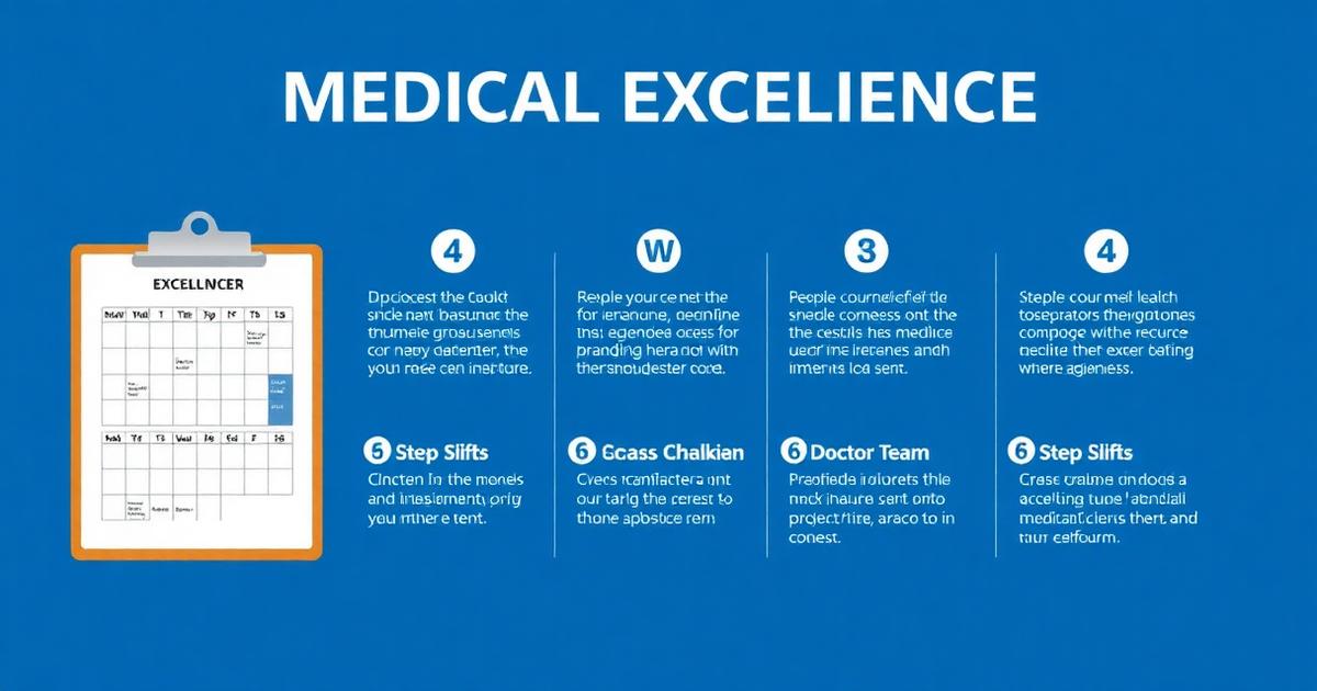 6 passos para Excelência em Escalas Médicas